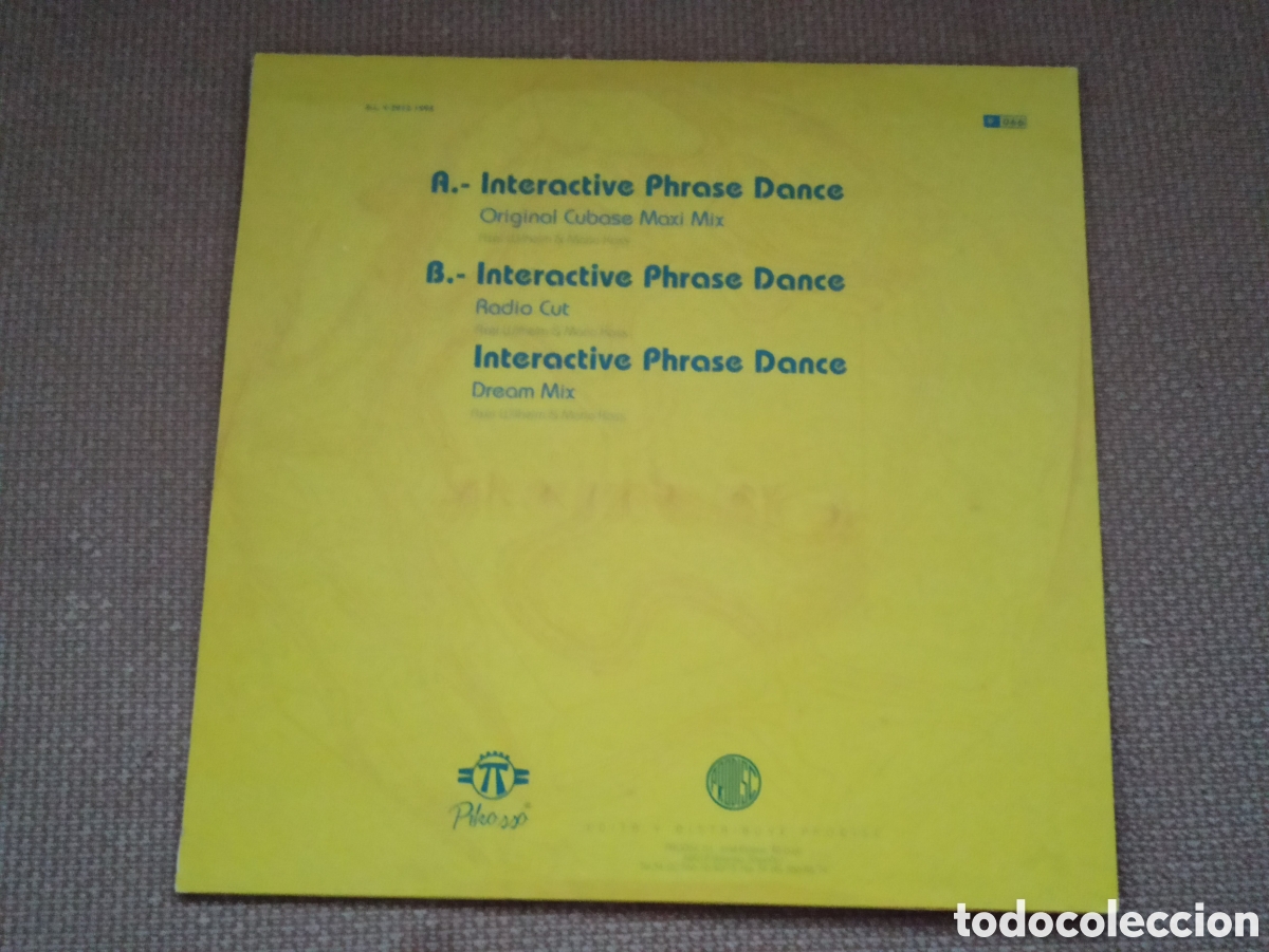 Discos de vinilo: Steinberg - Interactive Phrase Dance (12&rdquo;) - Foto 2