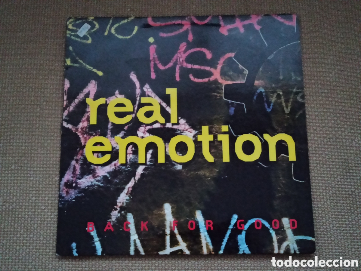 Discos de vinilo: Real Emotion - Back For Good (12&rdquo;) - Foto 1