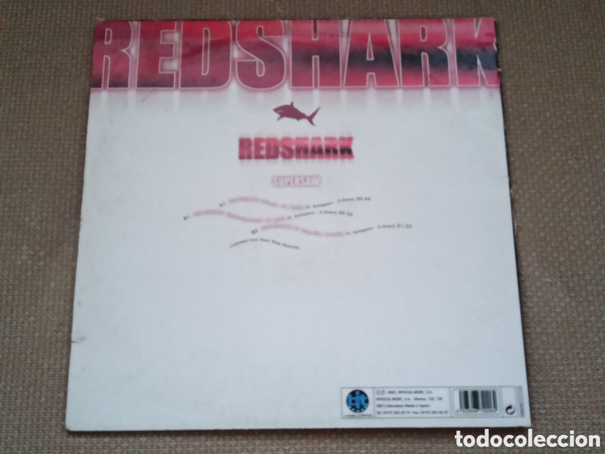 Discos de vinilo: Redshark - Supersaw (12&rdquo;) - Foto 2