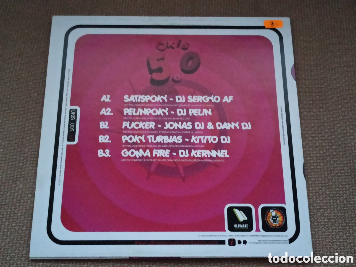 Discos de vinilo: Okis 5.0 EP - Foto 2