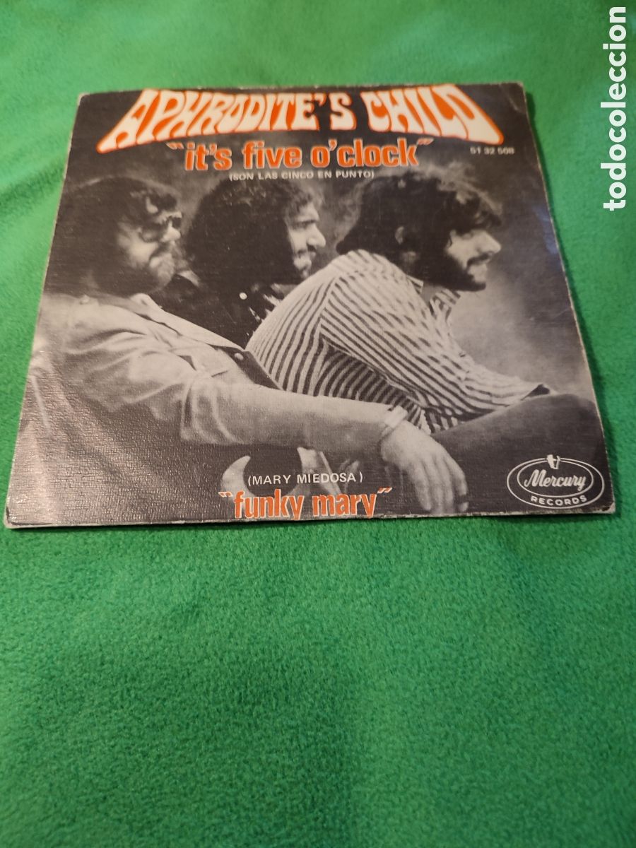 Discos de vinilo: Aphrodites Child - Its Five oclock - Foto 1