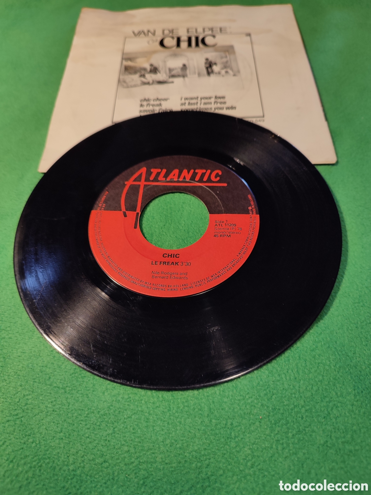 Discos de vinilo: Chic - Le freak - Foto 2
