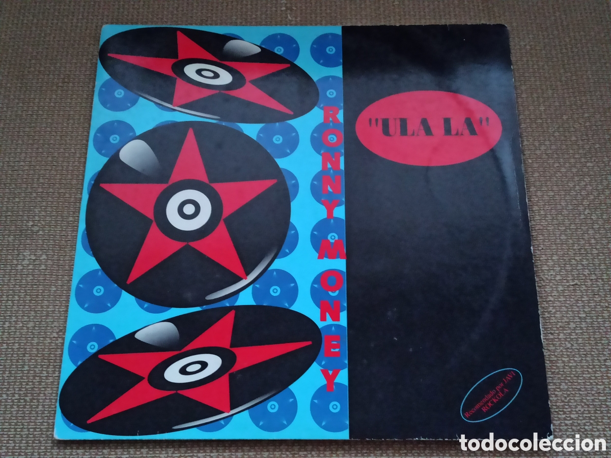 Discos de vinilo: Ronny Money - Ula La (12&rdquo;) - Foto 1