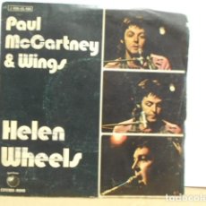 Discos de vinilo: DISCO SINGLE DE VINILO , PAUL MCCARTNEY & WINGS, MY LOVE , THE MESS, RED ROSE SPEEDWAY, 1973