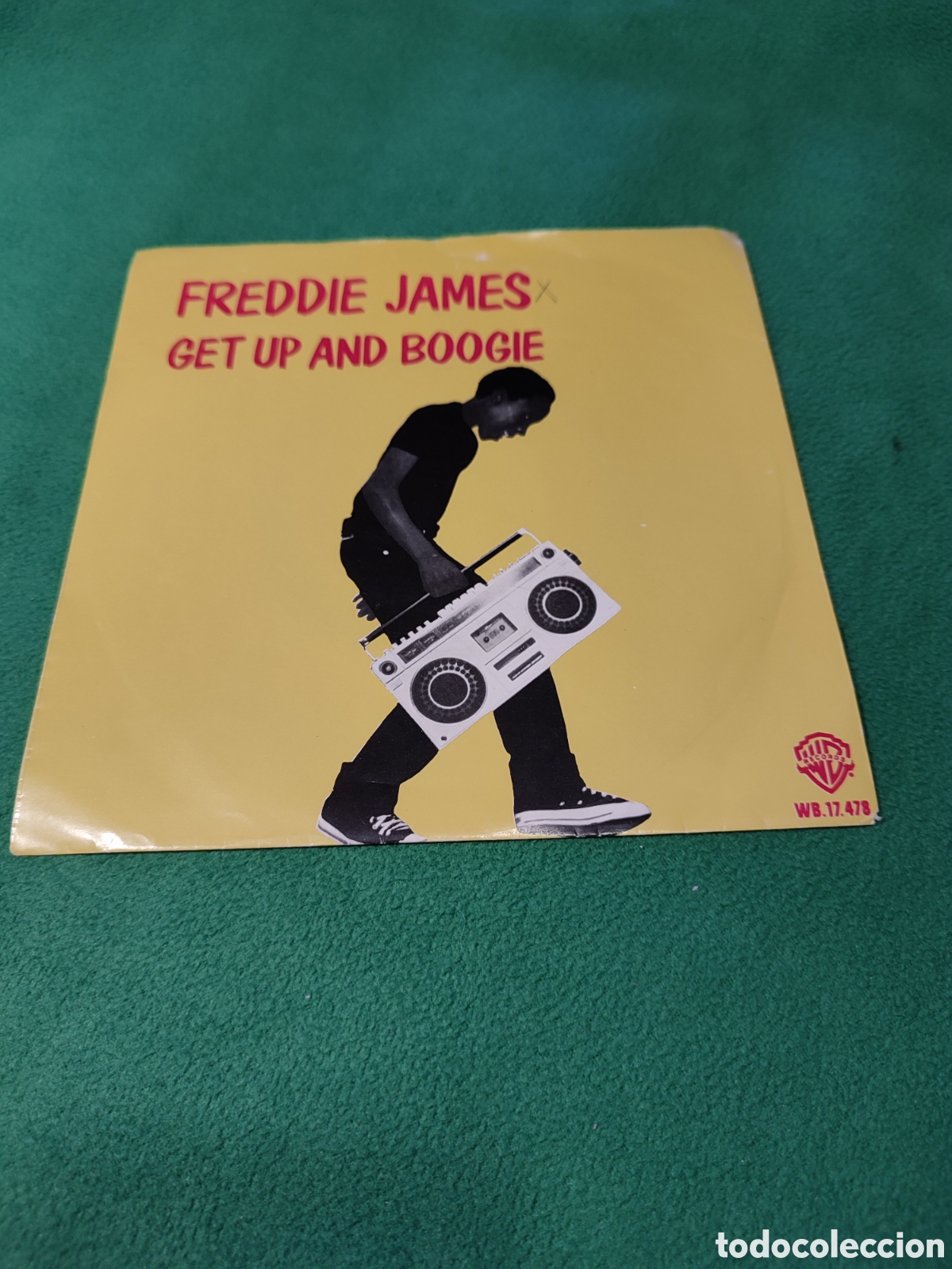 Discos de vinilo: Eddie James - Get Up and boogie - Foto 1