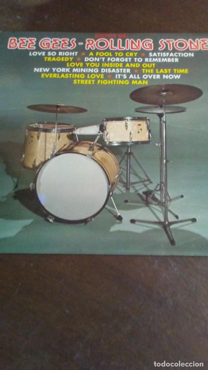 Discos de vinilo: BEE GEES - ROLLING STONES - EXITOS 1979 GRAMUSIC - Foto 1