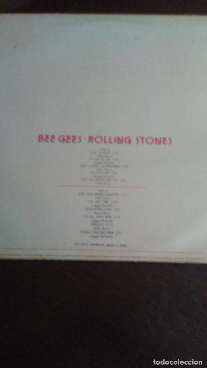 Discos de vinilo: BEE GEES - ROLLING STONES - EXITOS 1979 GRAMUSIC - Foto 2