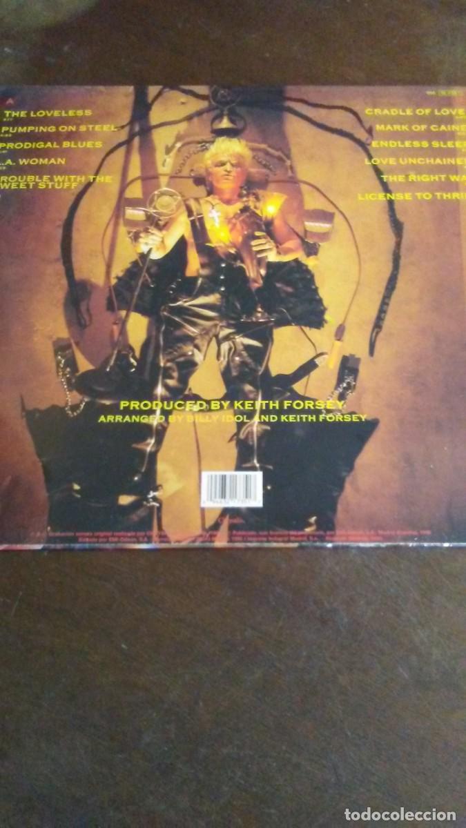 Discos de vinilo: BILLY IDOL - CHARMED LIFE - 1990 - Foto 2