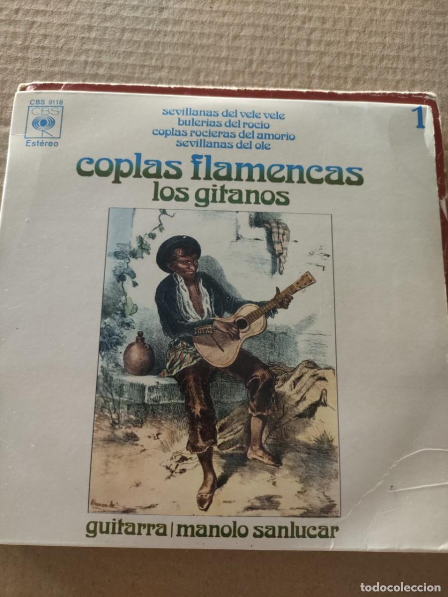 Discos de vinilo: COPLAS FLAMENCAS LOS GITANOS - Foto 1