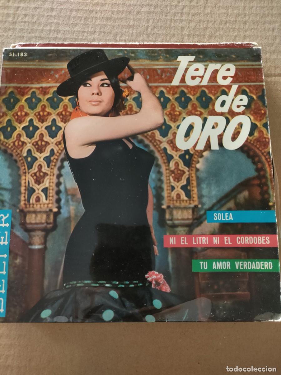 Discos de vinilo: TERE DE ORO -SOLEA - Foto 1