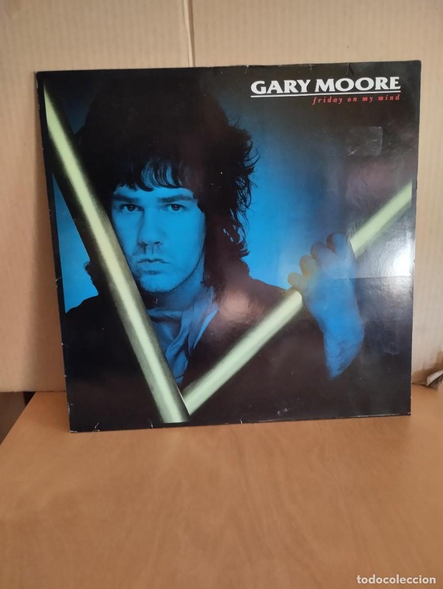 Discos de vinilo: GARY MOORE --- FRIDAY ON MY MIND - MAXI - Foto 1