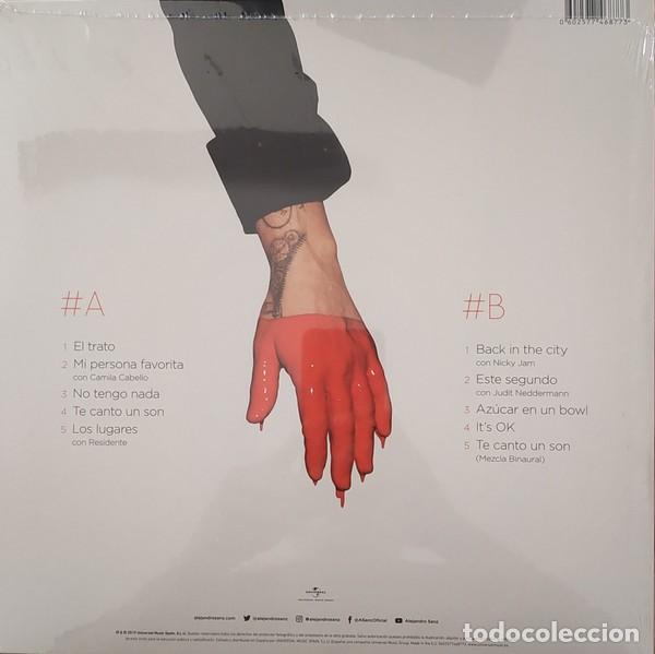 Discos de vinilo: Alejandro Sanz &lrm;&ndash; #ElDisco - LP - Vinilo ROJO &ndash; RED Vinyl. - Foto 2