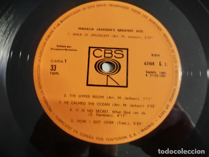 Discos de vinilo: MAHALIA JACKSON - GREATEST HITS - Foto 3