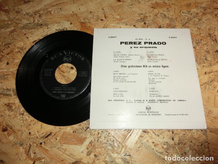 Discos de vinilo: PEREZ PRADO - TWIST - SWAY TWIST + 3 - Foto 2