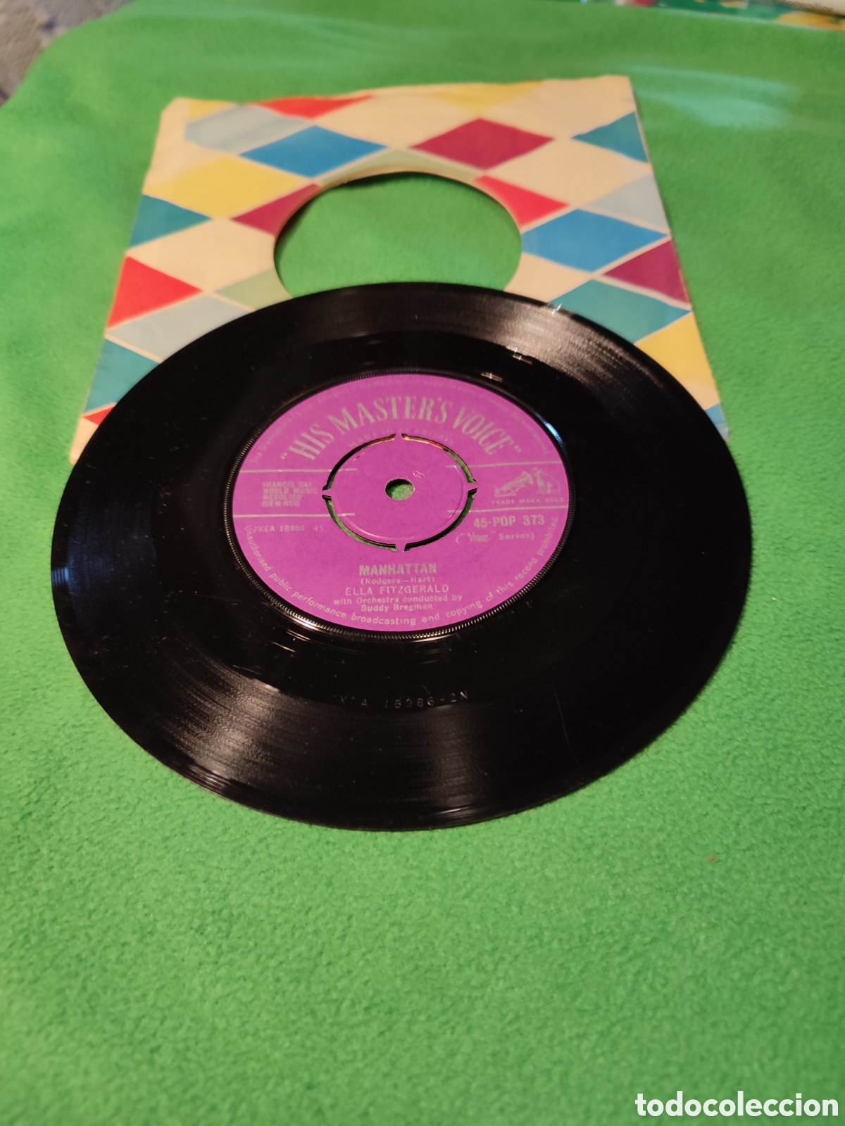 Discos de vinilo: Ella Fitzgerald - Manhattan - Foto 1