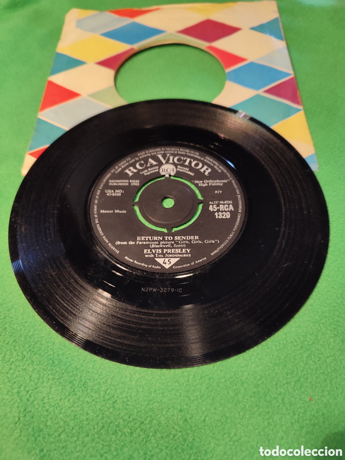 Discos de vinilo: Elvis Presley - Return to sender - Foto 1