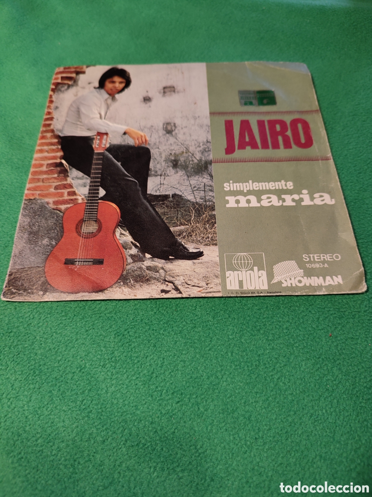 Discos de vinilo: Jairo - Simplemente Mar&iacute;a - Foto 1