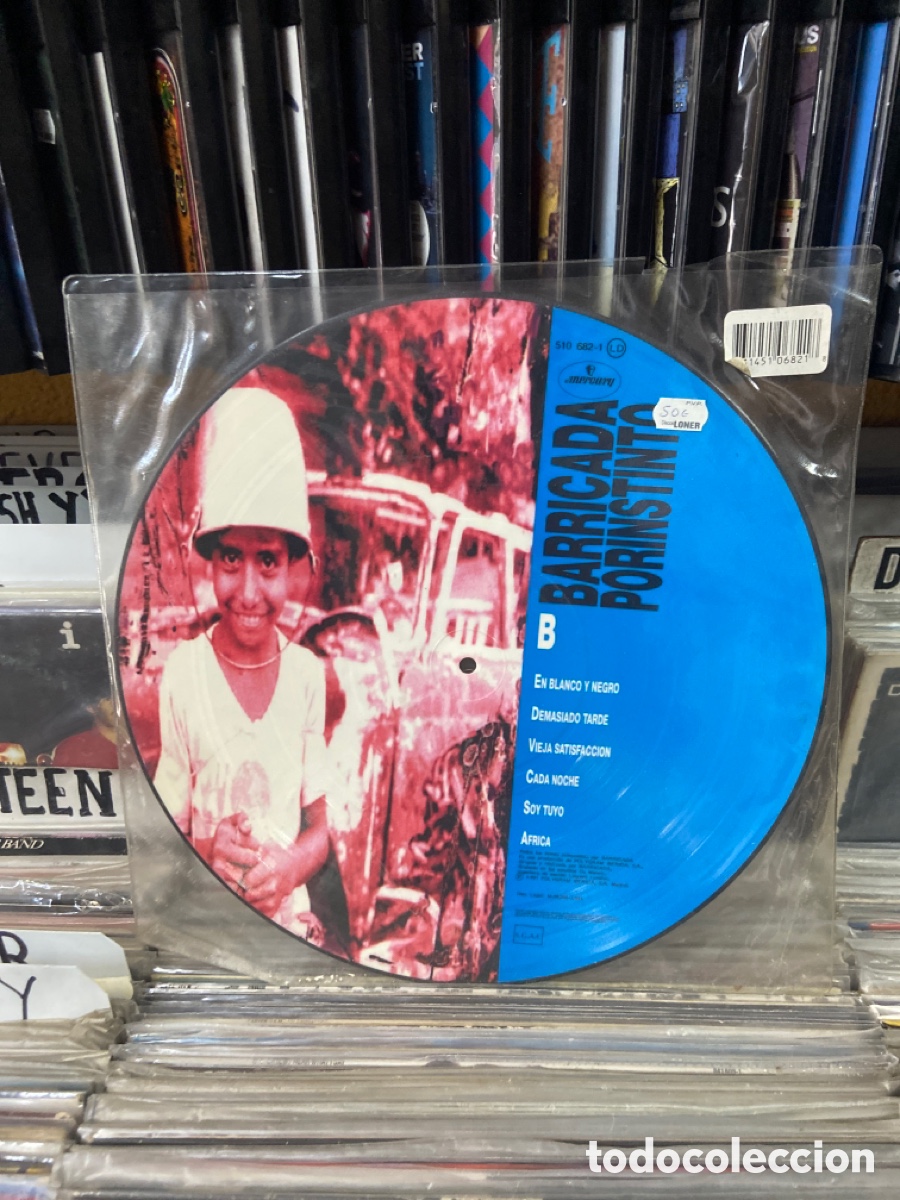 Discos de vinilo: Barricada por instinto picture disc - Foto 1
