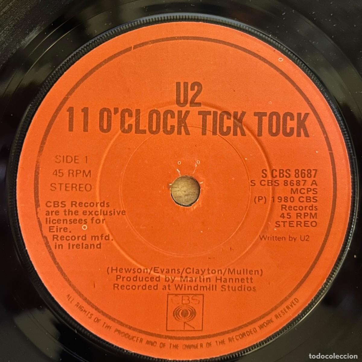 Discos de vinilo: U2 &lrm;&ndash; 11 OClock Tick Tock. Estado. Vg + / Vg. 1982 - Foto 3