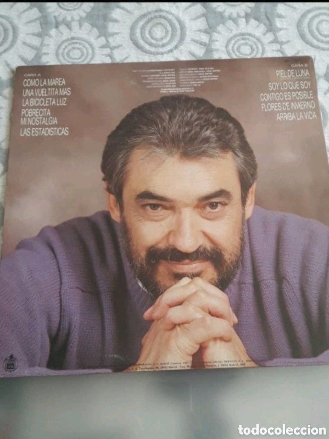 Discos de vinilo: Lp Alberto Cortez. Como la marea - Foto 2