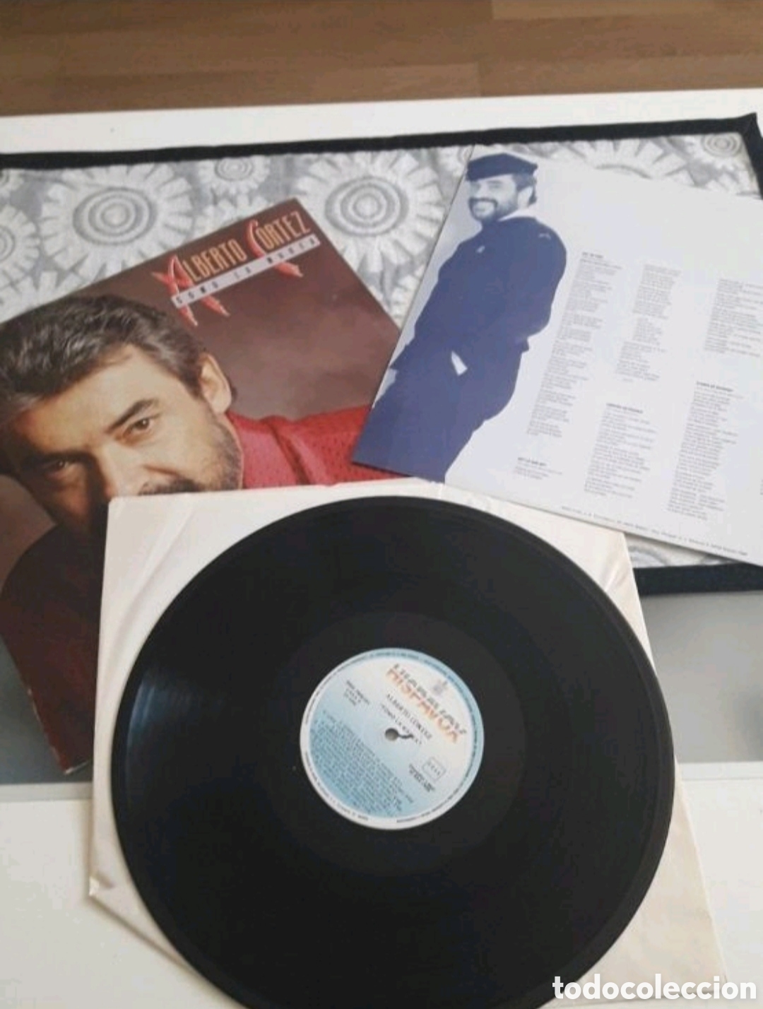 Discos de vinilo: Lp Alberto Cortez. Como la marea - Foto 3