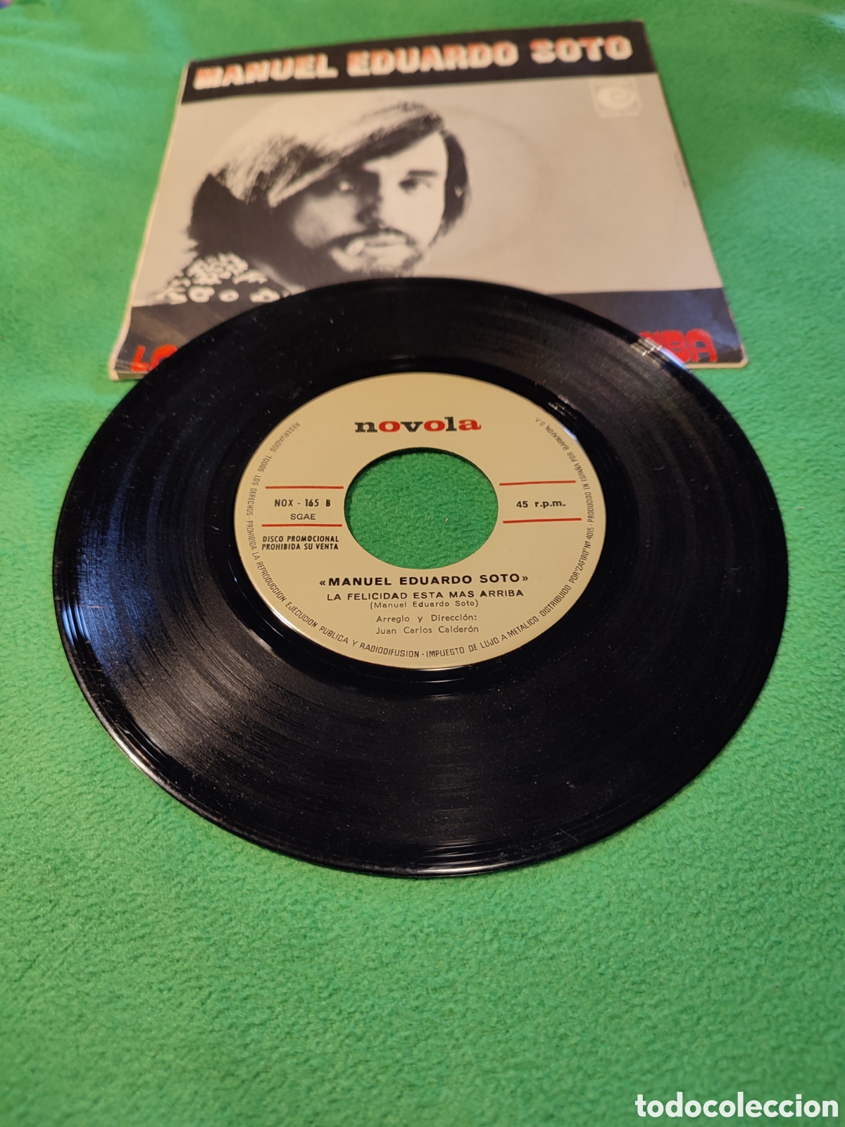 Discos de vinilo: Manuel Eduardo Soto - Que pena - Foto 2