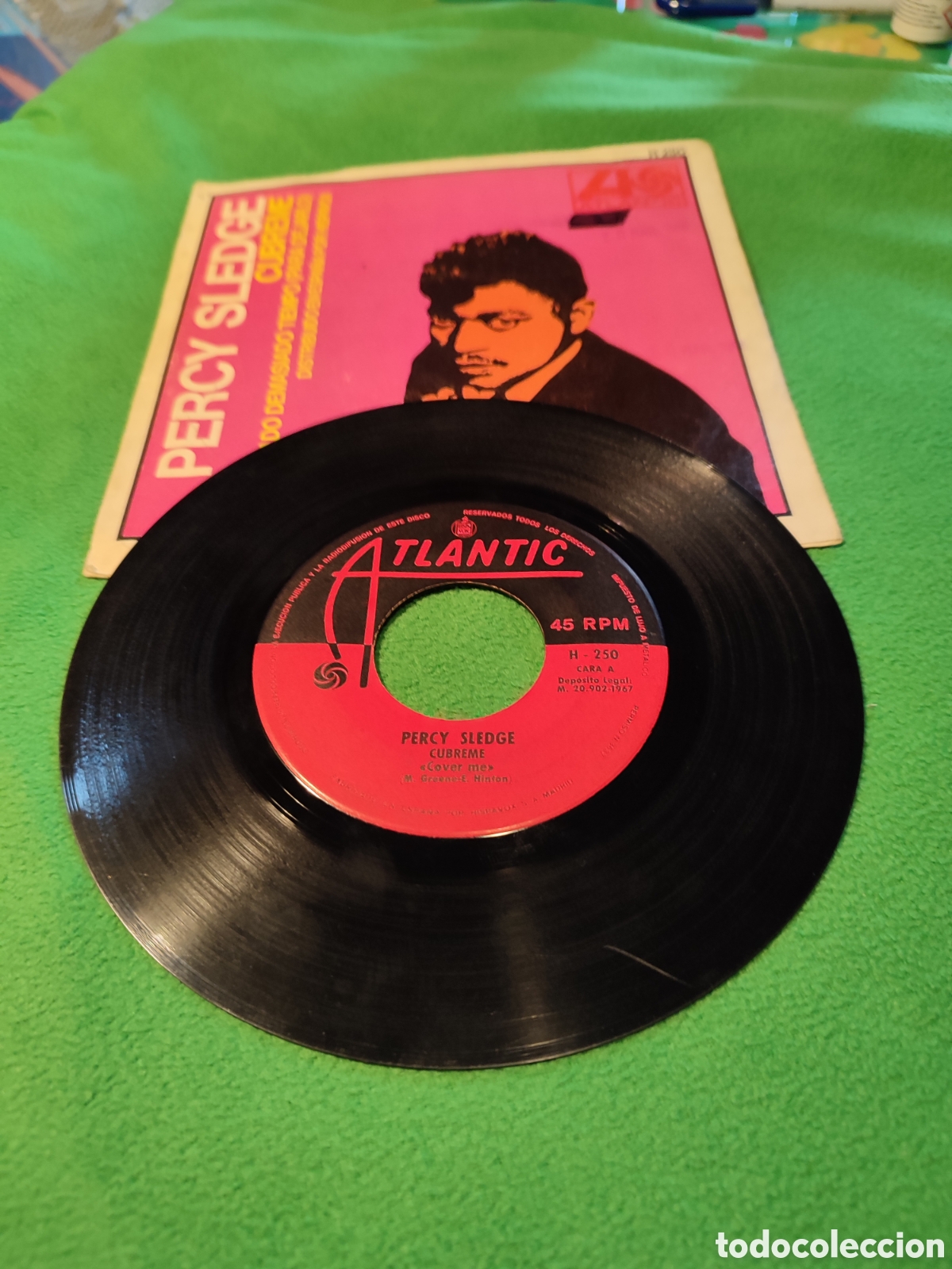 Discos de vinilo: Percy Sledge - C&uacute;breme - Foto 2