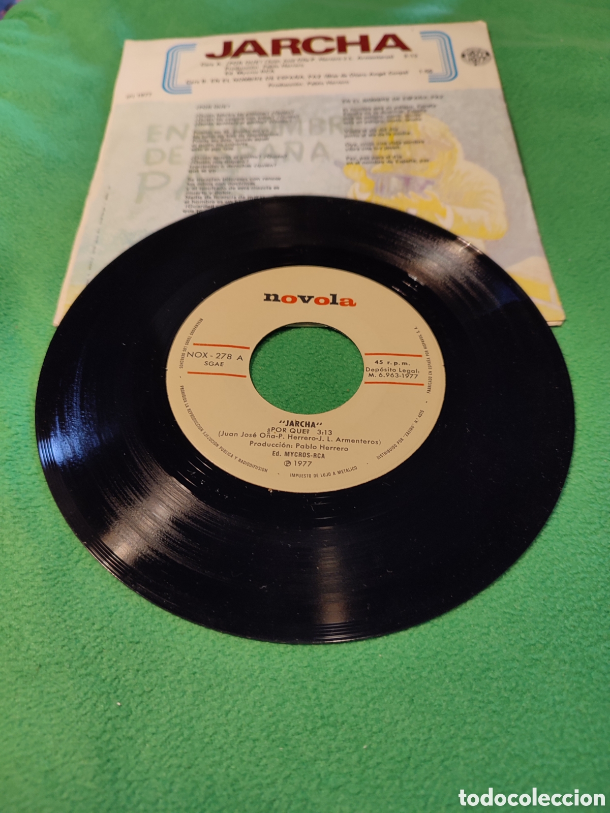 Discos de vinilo: Jarcha - Por qu&eacute;? - Foto 3