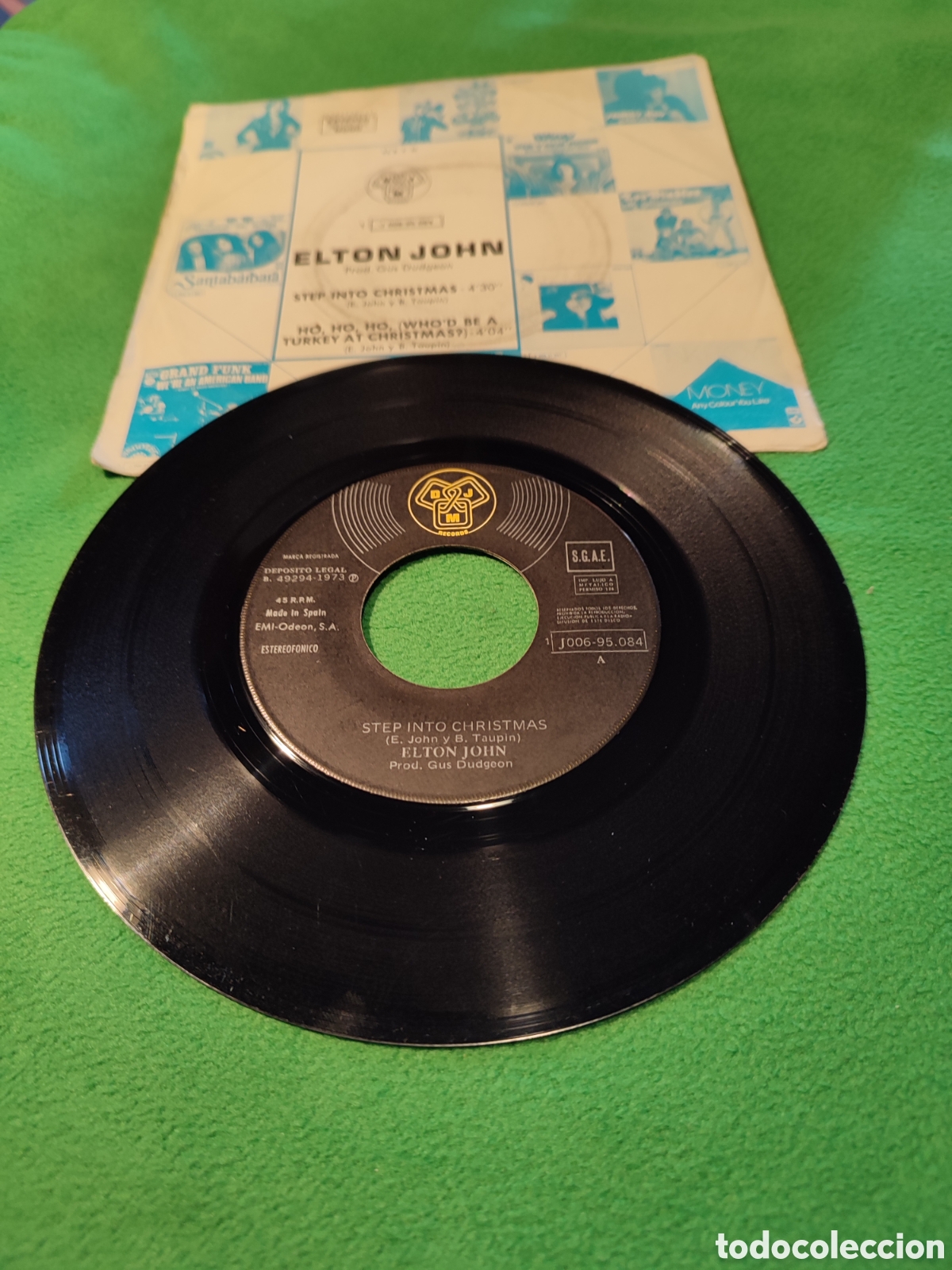 Discos de vinilo: Elton John - Steps into Christmas - Foto 2