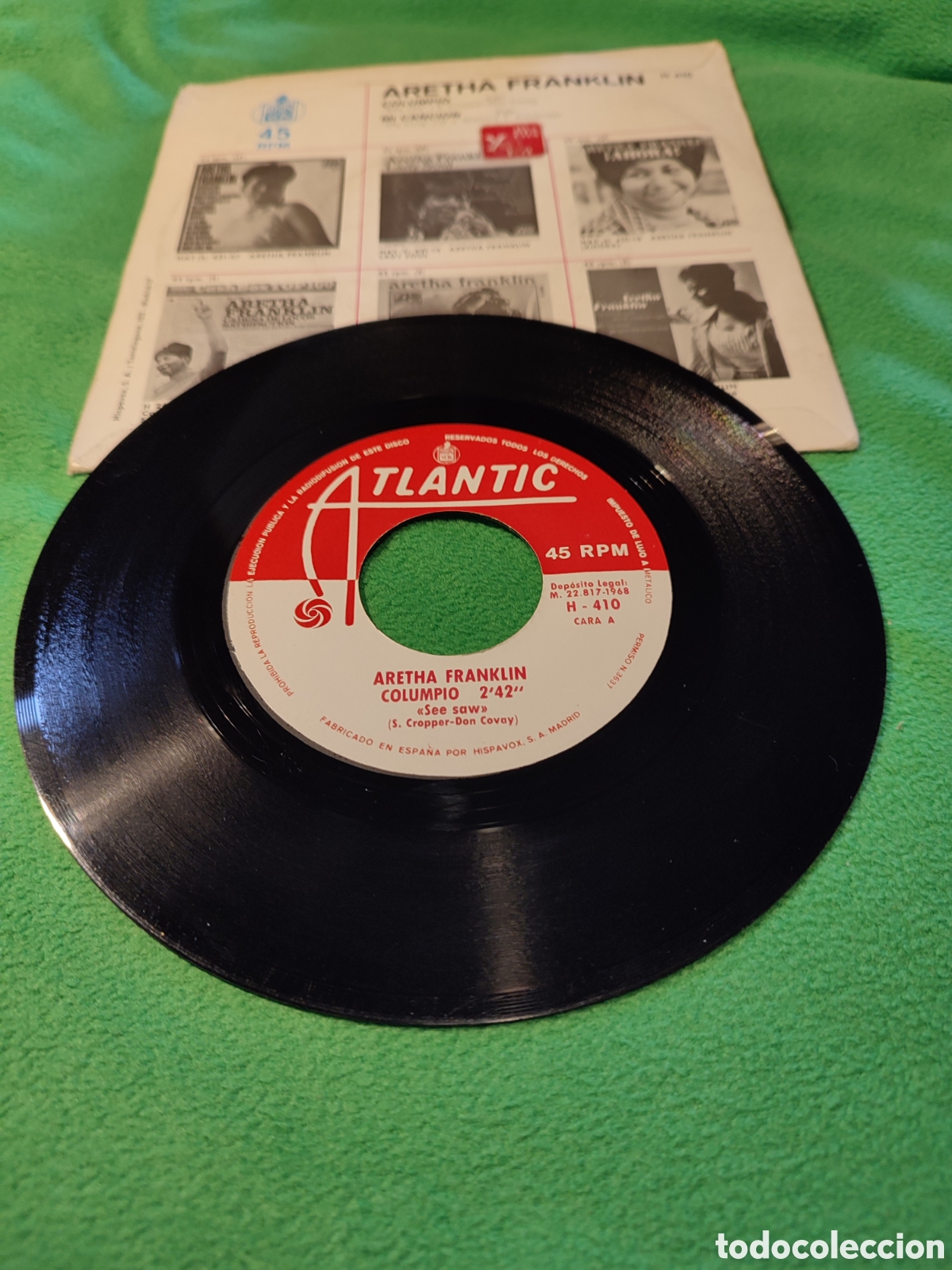 Discos de vinilo: Aretha Franklin - Columpio - Foto 2