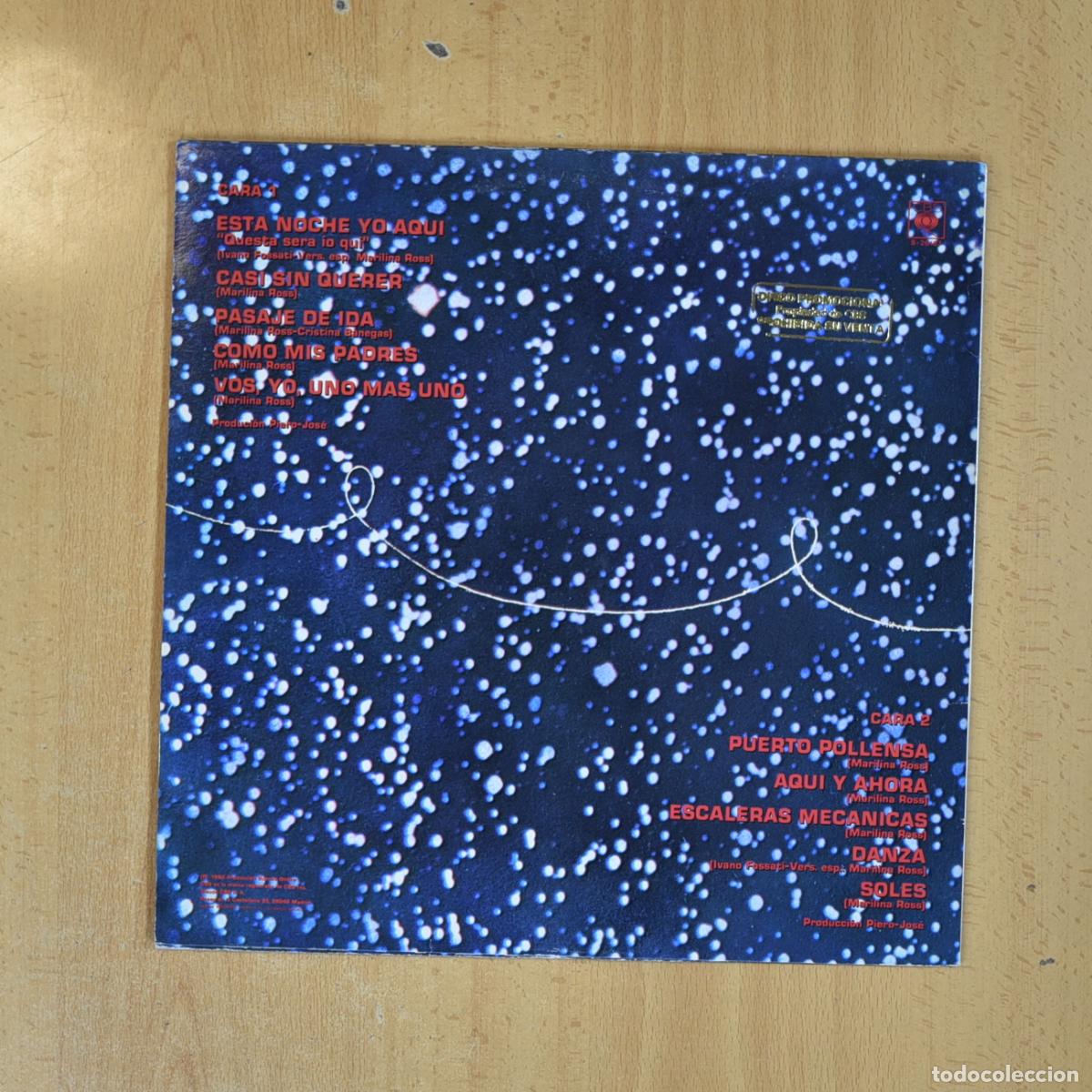 Discos de vinilo: MARILINA ROSS - SOLES - LP - Foto 2