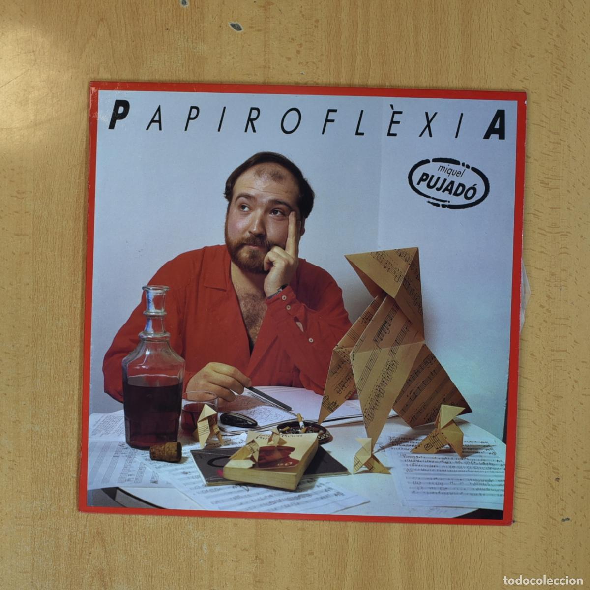 Discos de vinilo: MIQUEL PUJADO - PAPIROFLEXIA - LP - Foto 1
