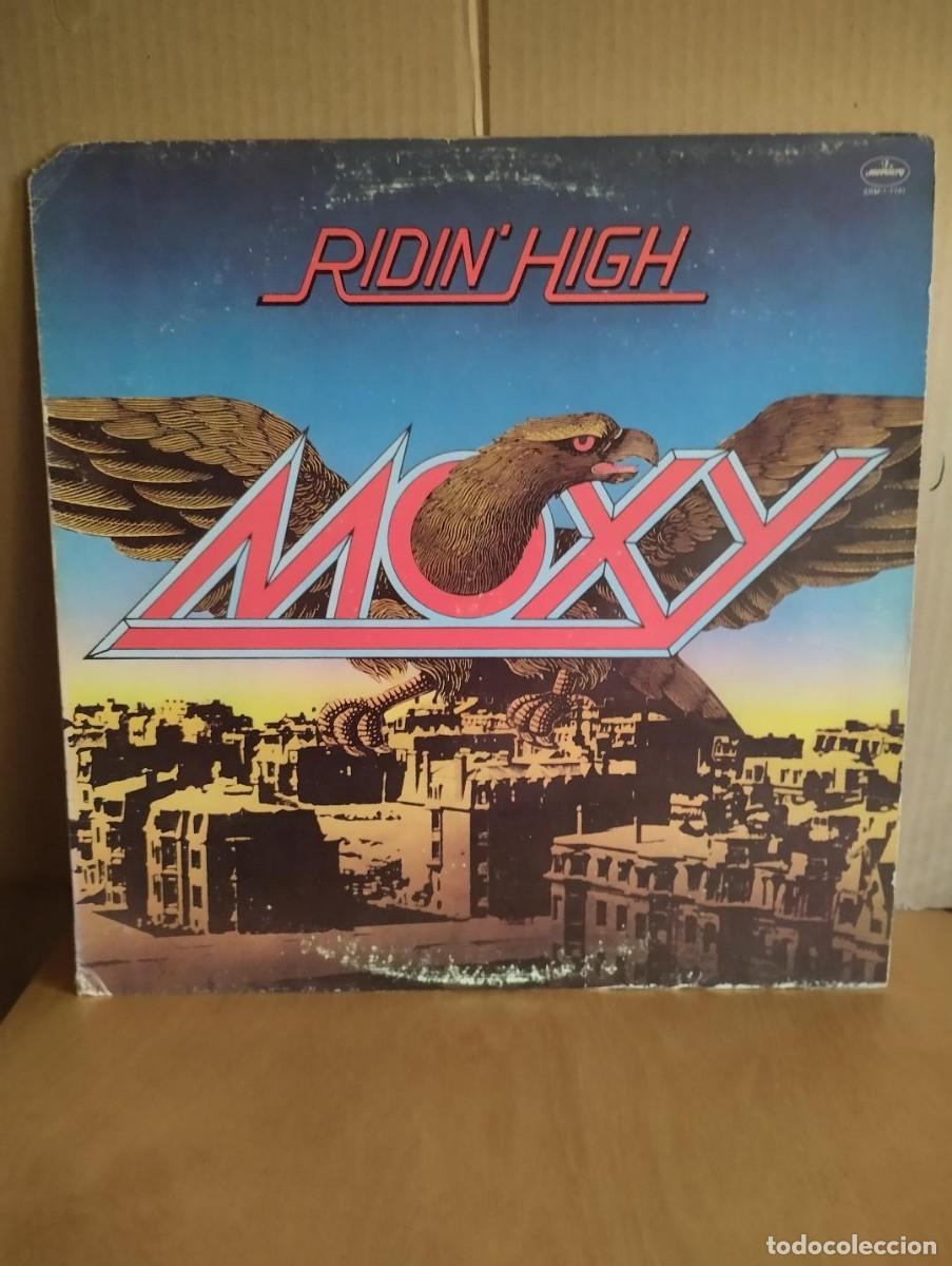 Discos de vinilo: MOXY ---- RIDIN&acute;HIGH - Foto 1