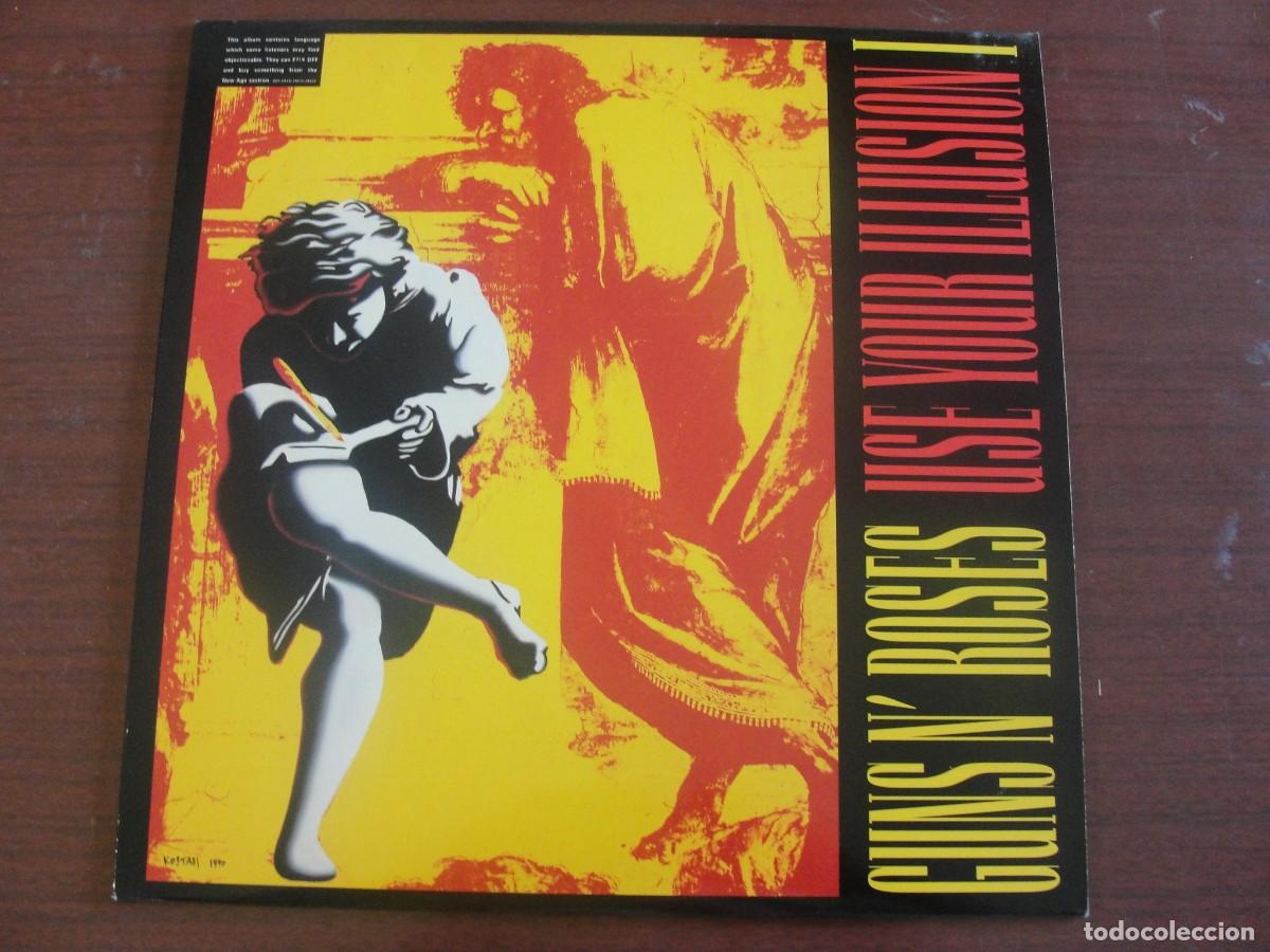 doble lp, con encarte de guns n' roses, use you - Compra venta en  todocoleccion