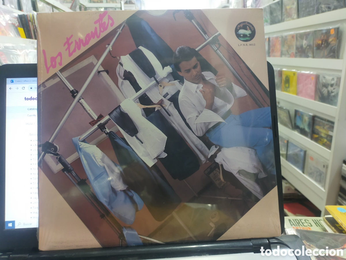Disques de vinyle: Los errantes con Franco Acosta LP Venezuela precintado