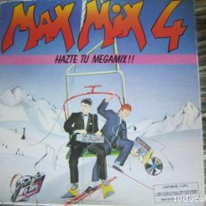 Discos de vinilo: MAX MIX 4 DOBLE LP CAJA + LIBRETO + PATINADORES - MUY NUEVO(5) MAX MIX 1986
