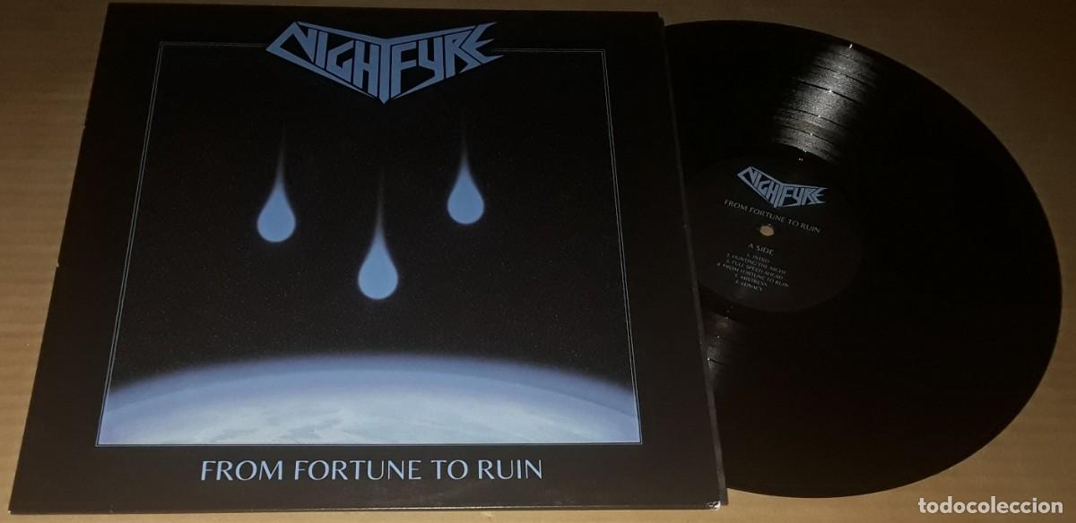 Discos de vinilo: LP - NIGHTFYRE - FROM FORTUNE TO RUIN - Foto 1