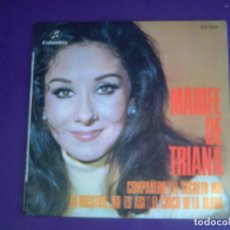 Discos de vinilo: MARIFE DE TRIANA - COMPAÑERO +3 - EP COLUMBIA 1969 - CANCION ESPAÑOLA - COPLA