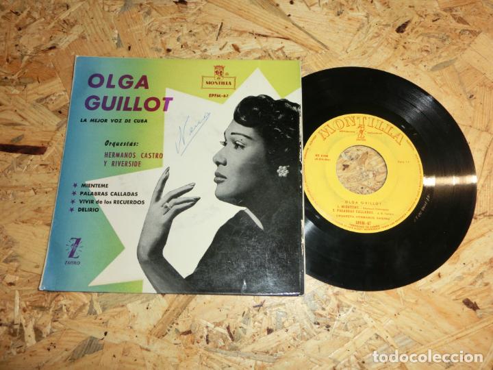 Discos de vinilo: OLGA GUILLOT - MIENTEME +3 - Foto 1