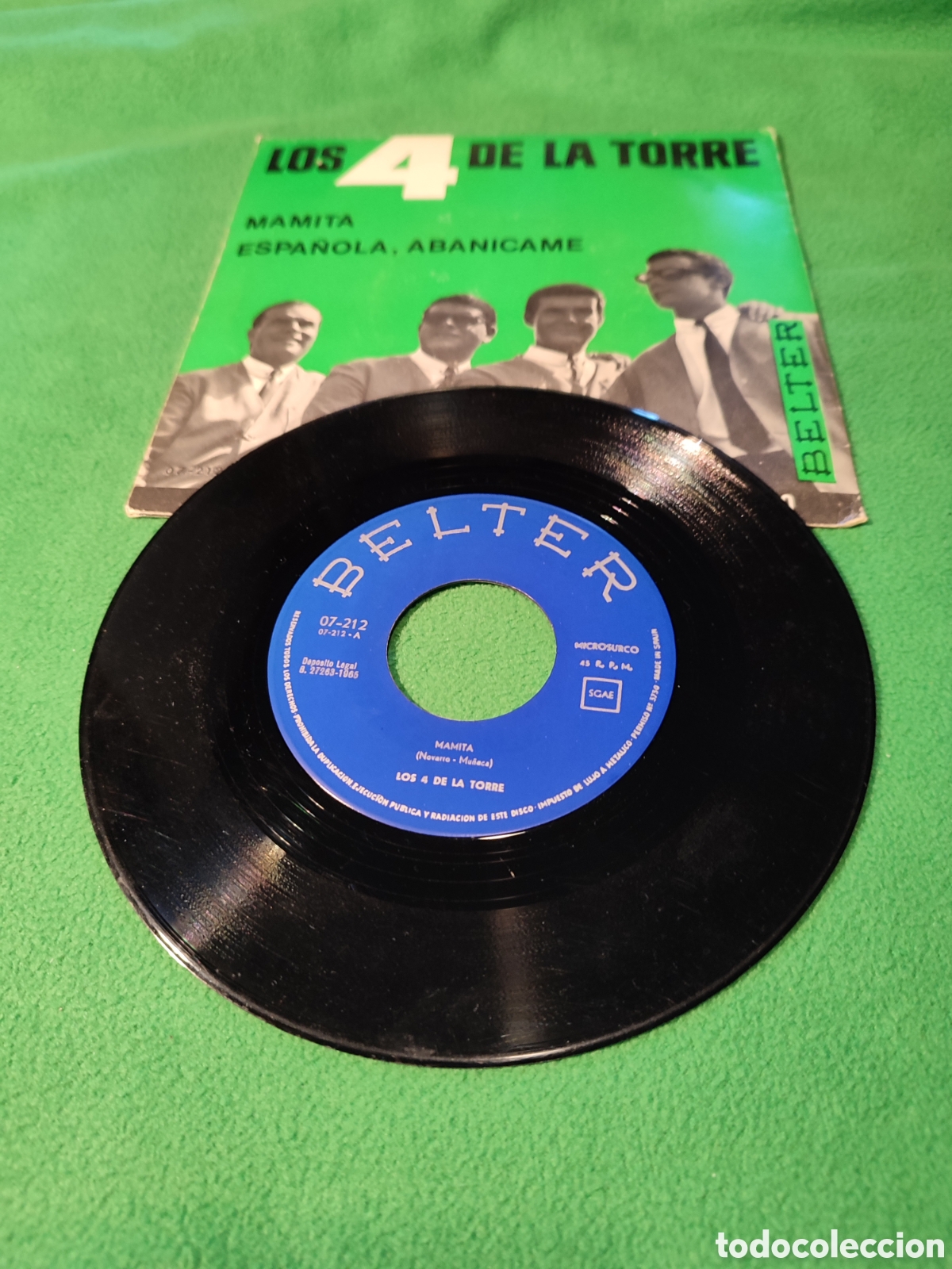 Discos de vinilo: Los 4 de la Torre - Mamita - Foto 2