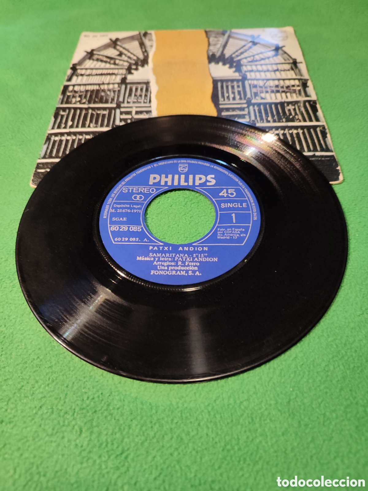 Discos de vinilo: Patxi Andion - Samaritana - Foto 2