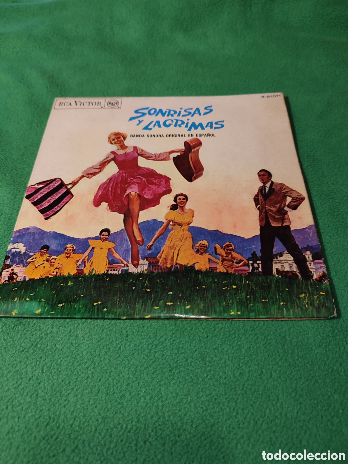 Discos de vinilo: B .S.O . Sonrisas y l&aacute;grimas+ 4 Ep - Foto 1