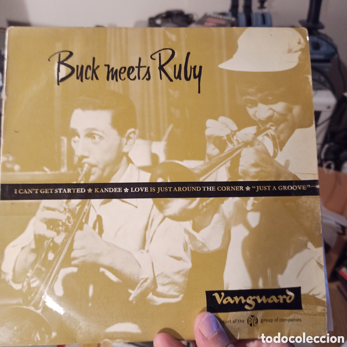 Discos de vinilo: Buck Clayton / Ruby Braff &ndash; Buck Clayton Meets Ruby Braff (10 pulgadas) - Foto 1