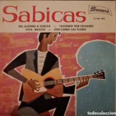 Discos de vinilo: RARO! SABICAS. DEL ALOSNO A HUELVA, VIVA NEZICO +2. 1963.IGS.1