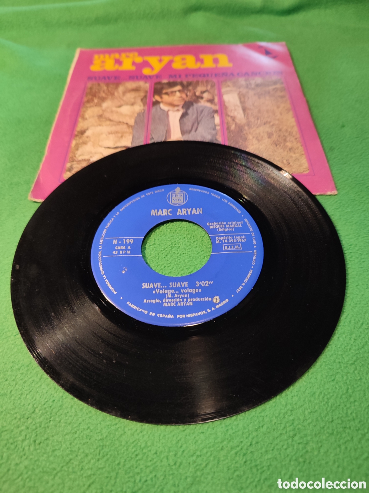 Discos de vinilo: Marc Aryan - Suave.... Suave - Foto 2