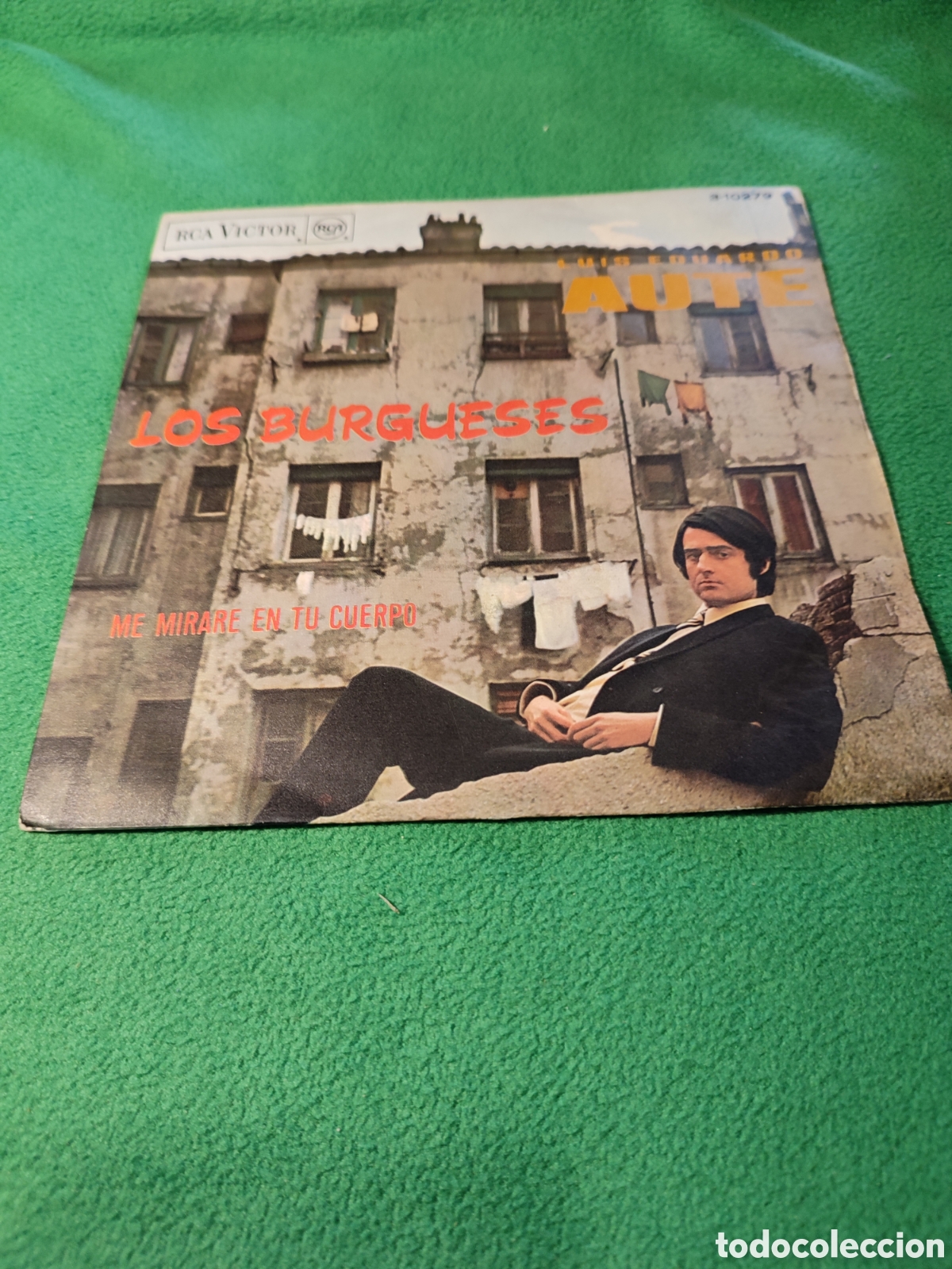 Discos de vinilo: Luis Eduardo Aute - Los burgueses - Foto 1