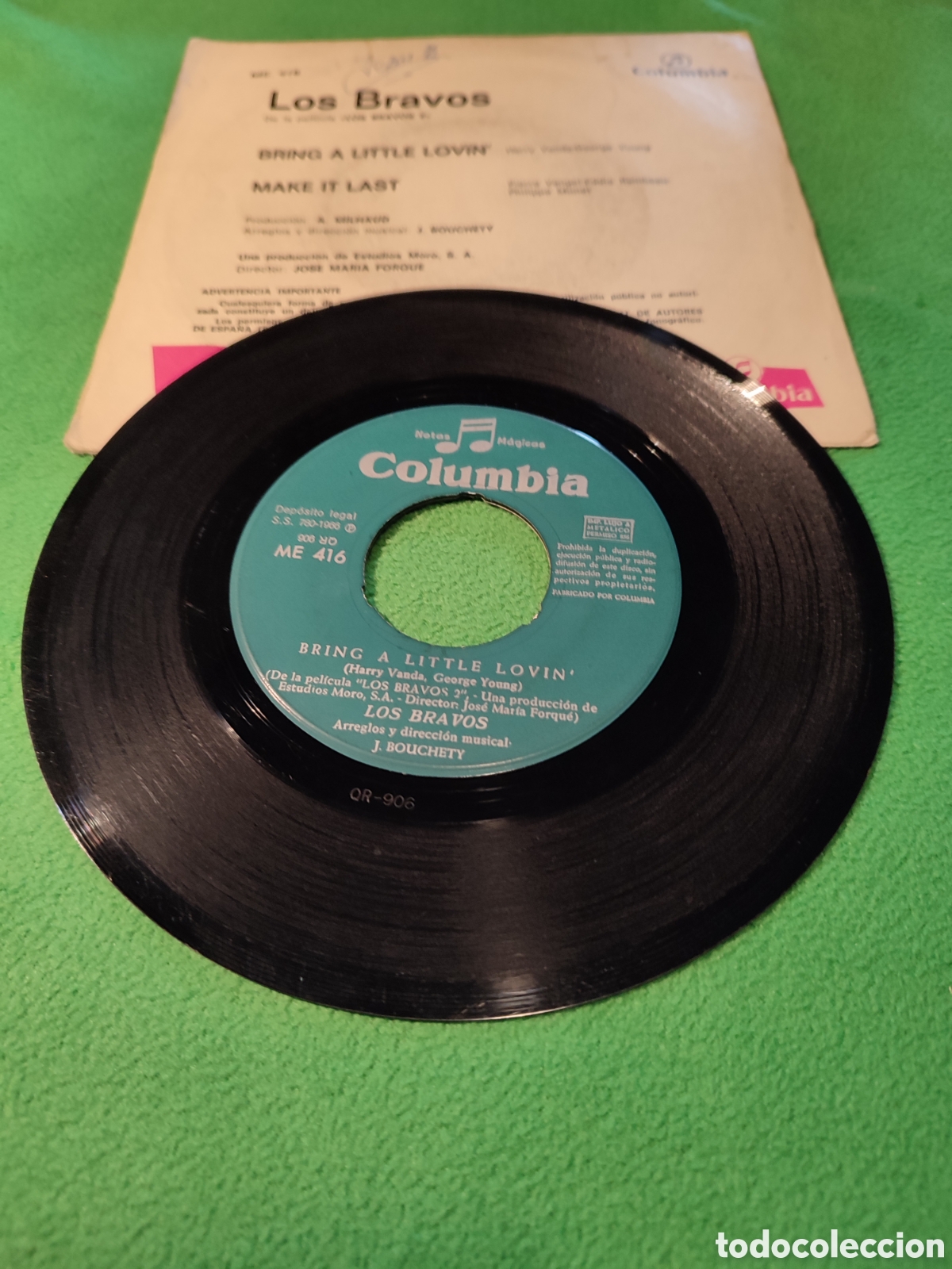 Discos de vinilo: Los Bravos - Bring a little lovin - Foto 2