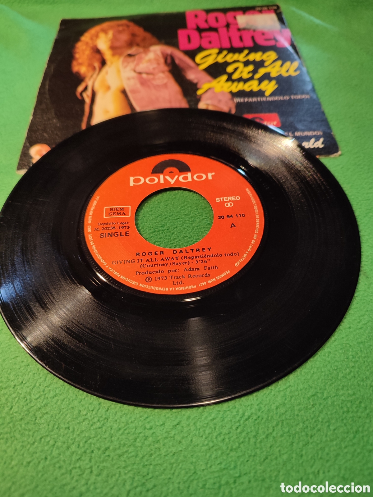 Discos de vinilo: Roger Daltrey - Giving It all away - Foto 2
