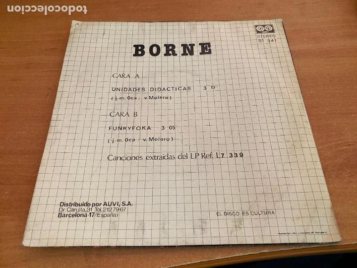 Discos de vinilo: BORNE (UNIDADES DIDACTICAS) SINGLE ESPA&Ntilde;A 1982 (EPI26) - Foto 3