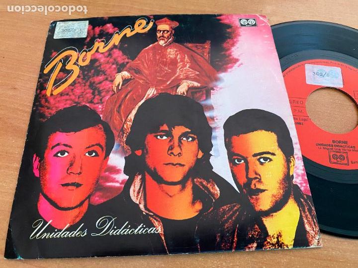 Discos de vinilo: BORNE (UNIDADES DIDACTICAS) SINGLE ESPA&Ntilde;A 1982 (EPI26) - Foto 1